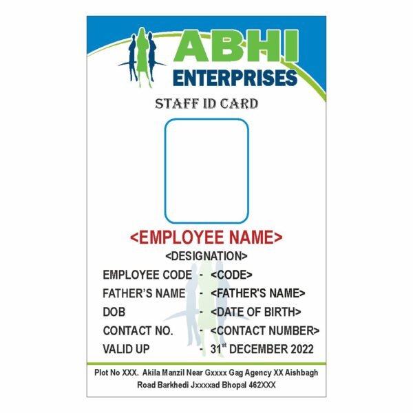id card format download