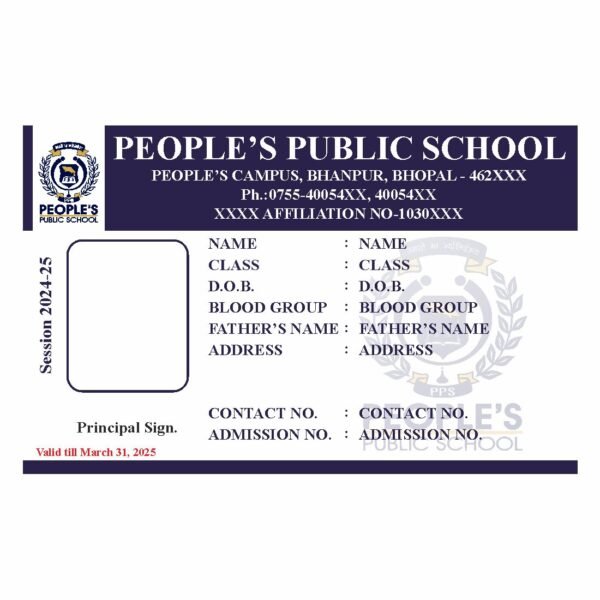 id card format download