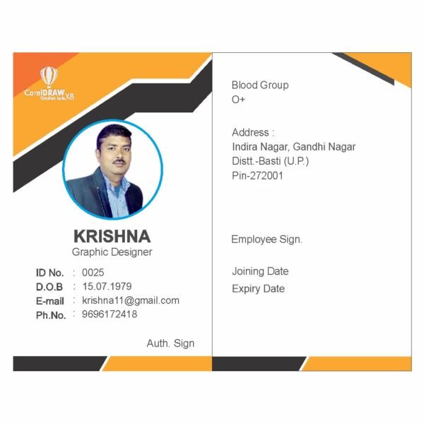 id card format download
