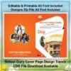 Enhance Your School Diary with These 8.5xInch Cover Page Designs