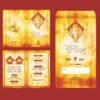 Wedding Card Vintage Decorative Elements Free Vector Design