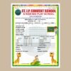 primary class progress report card template