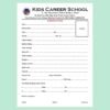 school admission form design template