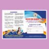 school pamphlet design cdr file download back