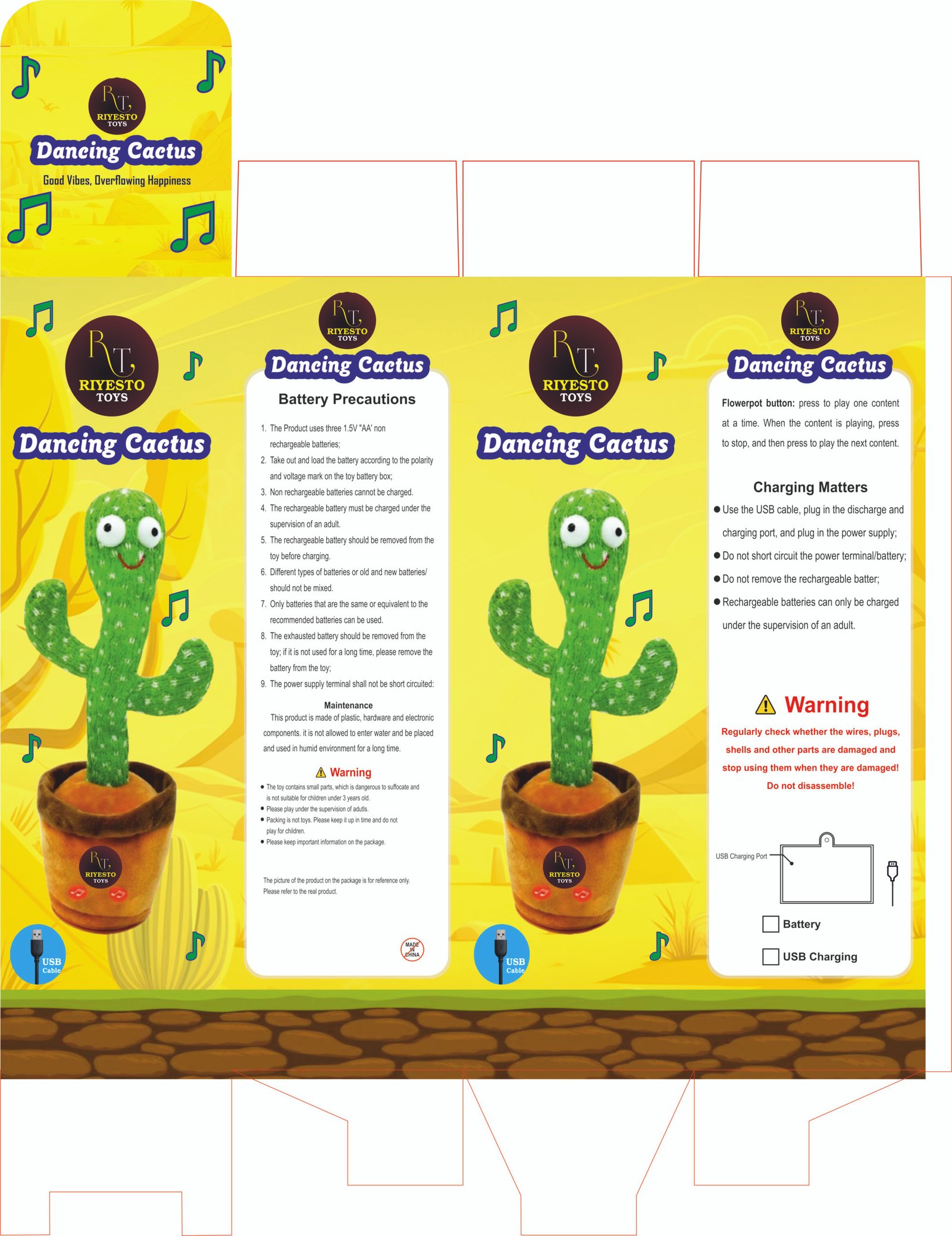 DANCING CACTUS BOX DESIGN