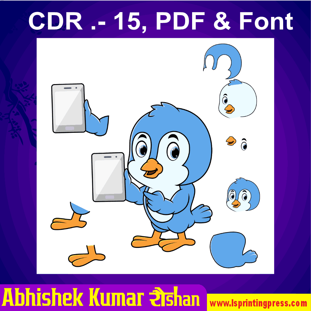 Cartoon CDR Vectoor Fully Editable Design Download