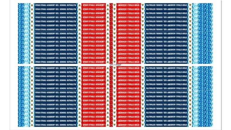 Id Card Ribbon Design Template - L S PRINTING PRESS
