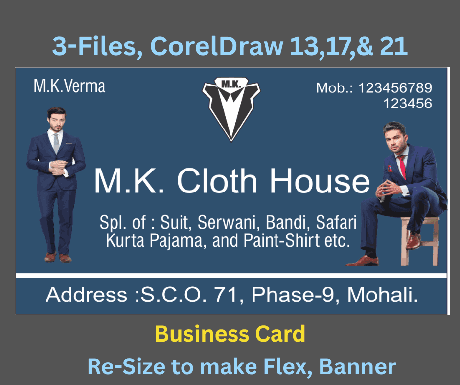 Garments Shop Business Card