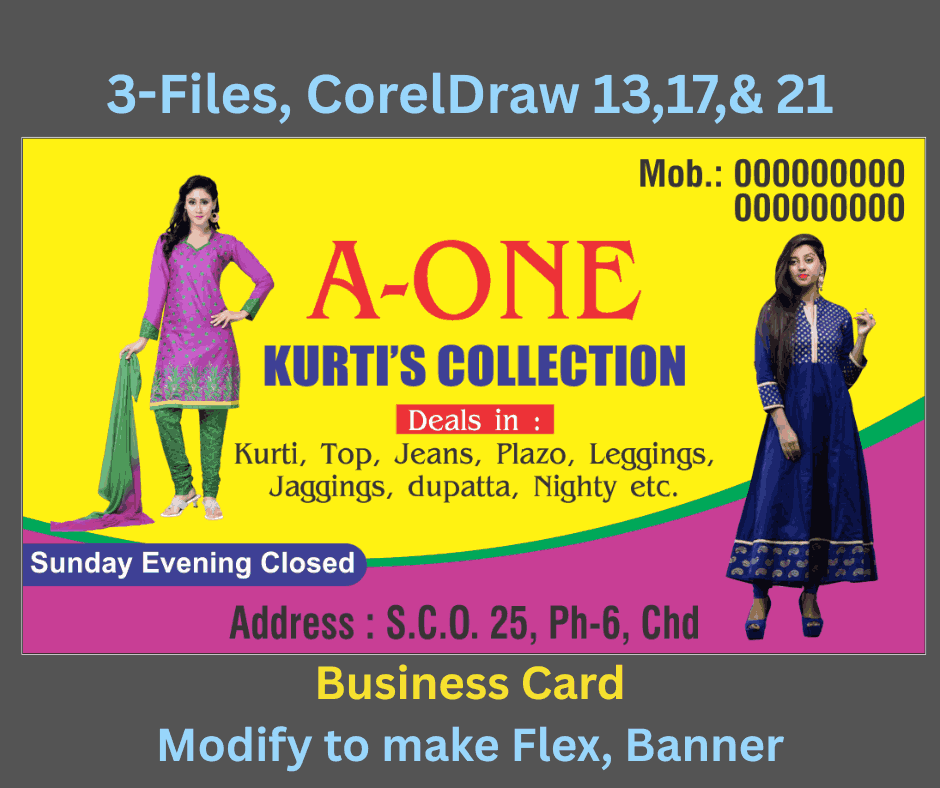 Garment Shop Business / Visiting Card