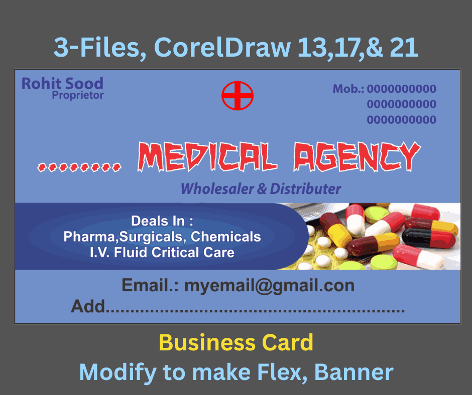 Medical Agency Visiting / Business Card