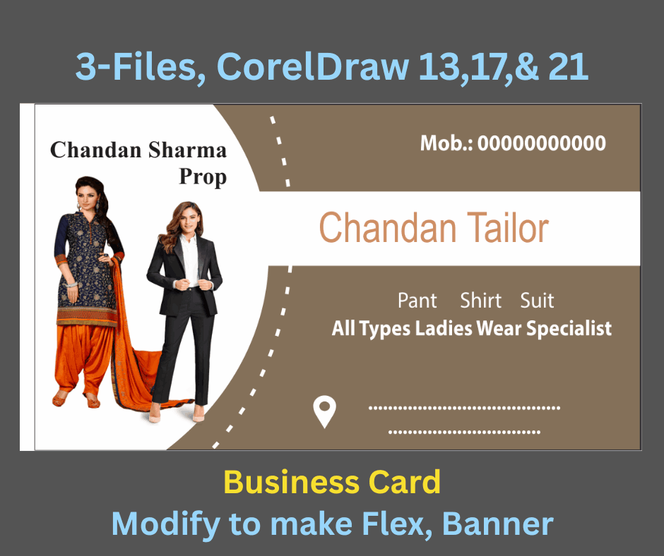 Tailor & Stiching Shop Business Card