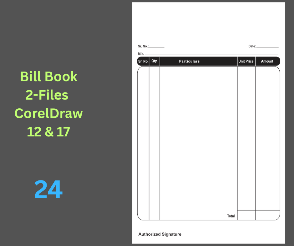 Bill Book -24