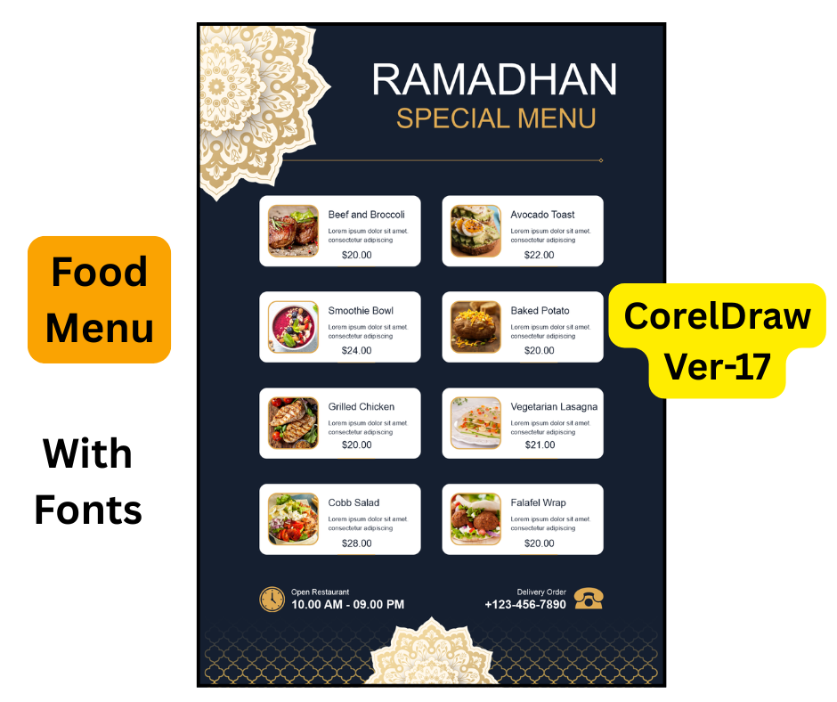 RAMADHAN Menu