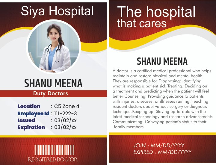 EMPLOYY ID CARD. CDR