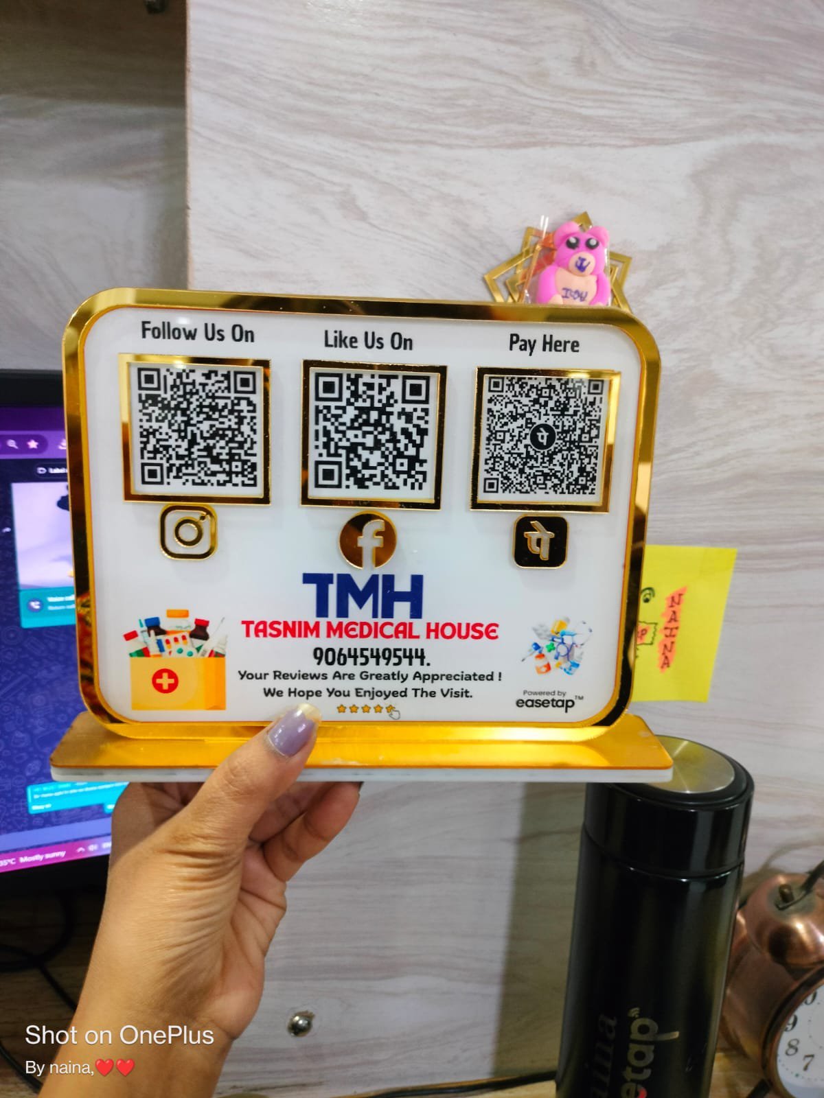 Customize Qr Stand