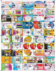 50 Acrylic ID Card Sample Kit